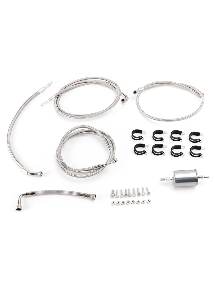 Kit tubi carburante intrecciati in acciaio inossidabile per Tahoe Suburban 1500 (anni 2002-2004) - Codice articolo: 819823