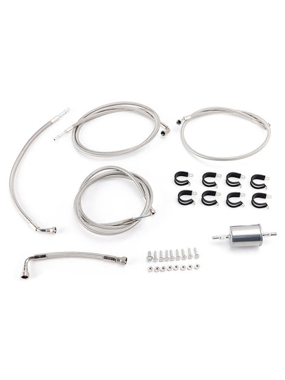 Kit tubi carburante intrecciati in acciaio inossidabile per Tahoe Suburban 1500 (anni 2002-2004) - Codice articolo: 819823