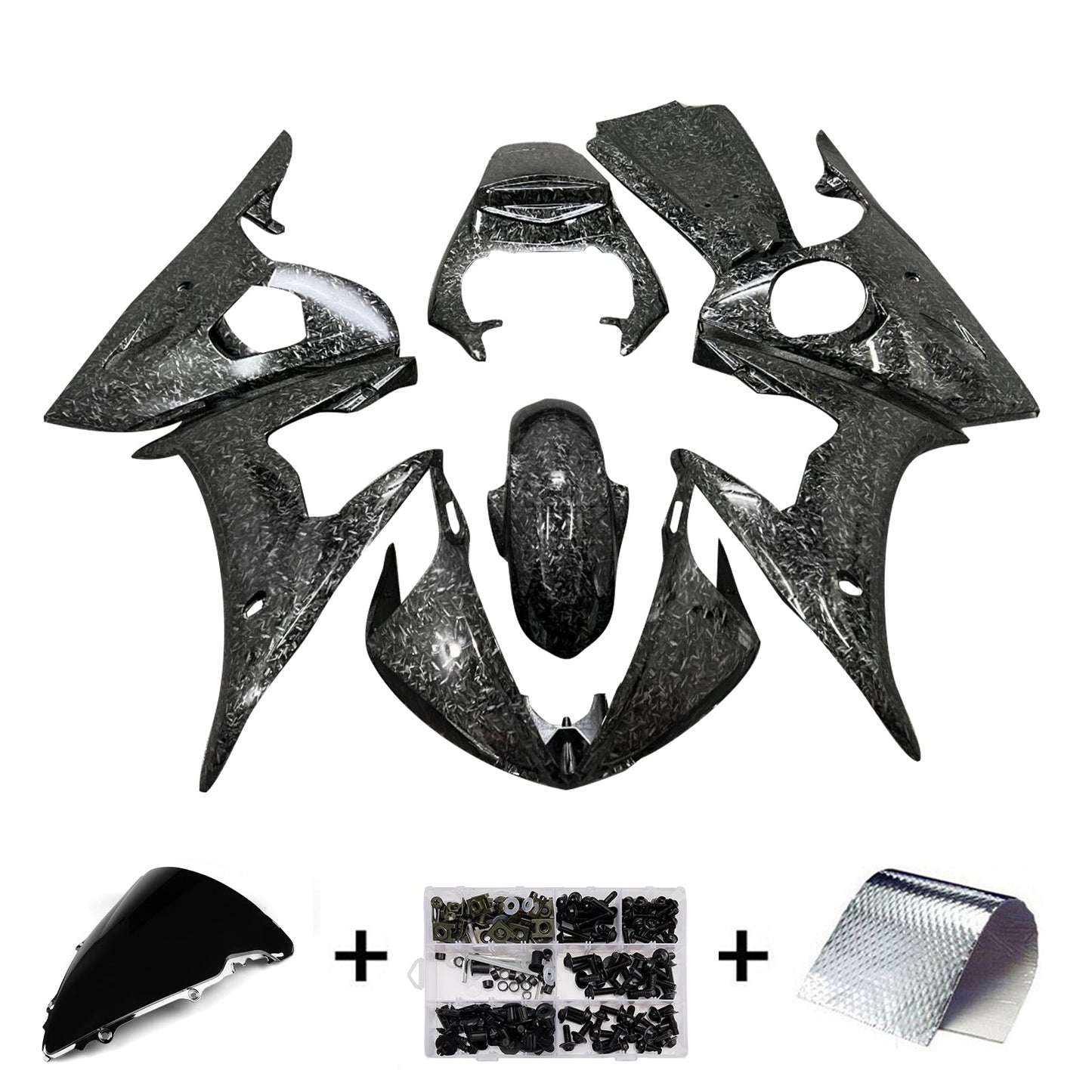 Kit carenatura iniezione per Yamaha YZFR6 YZF-R6 2005