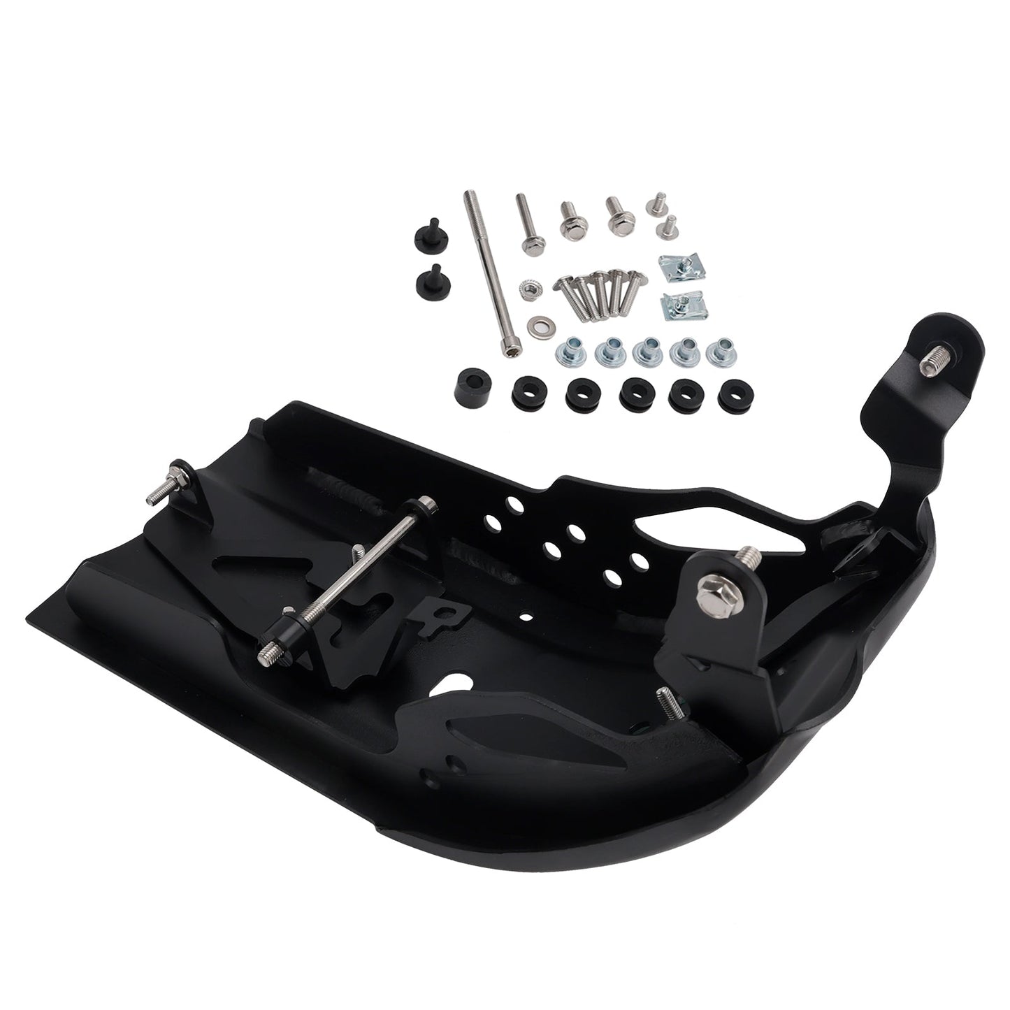 2024-2026 per Scrambler 400 X/XC Piastra paramotore nera