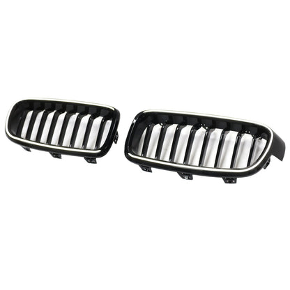Griglia anteriore a rene nera lucida BMW Serie 3 F31 Touring 2012-2019 51137263481 51137255412