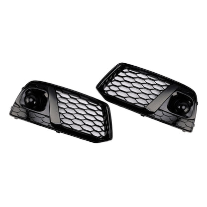 Griglia fendinebbia anteriore a nido d'ape nera Audi Q5 SQ5 2018 2019