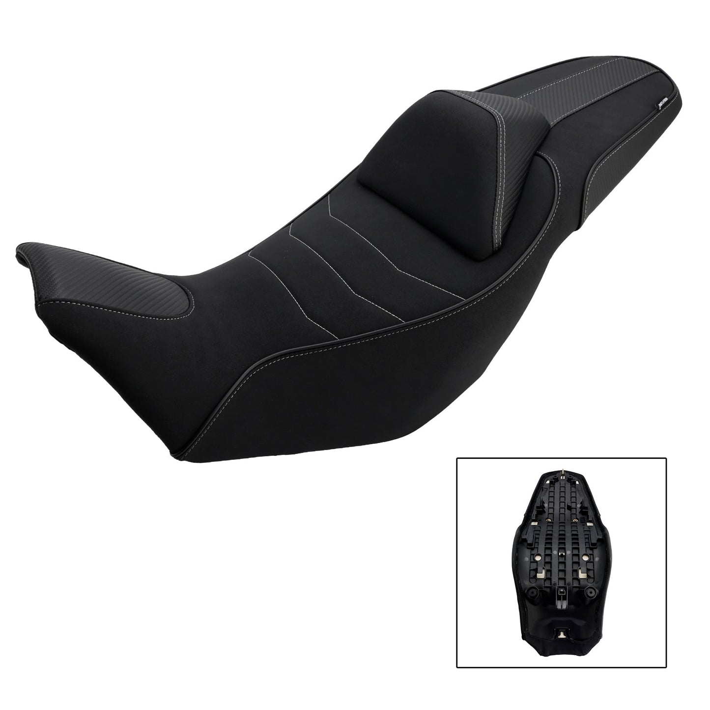 Sella passeggero completa per Honda Nx400 Nx500 2024-2025 con cuscino +15 mm