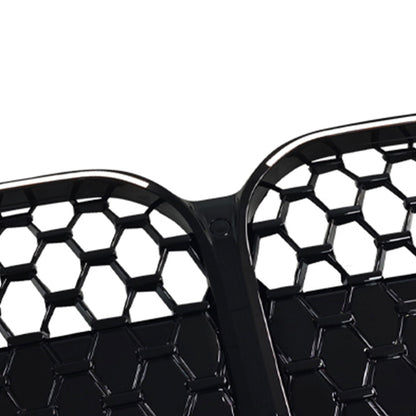 Griglia paraurti anteriore nera per BMW Serie 4 G22 G23 G82 con ACC, compatibile con i modelli 2020-2025.