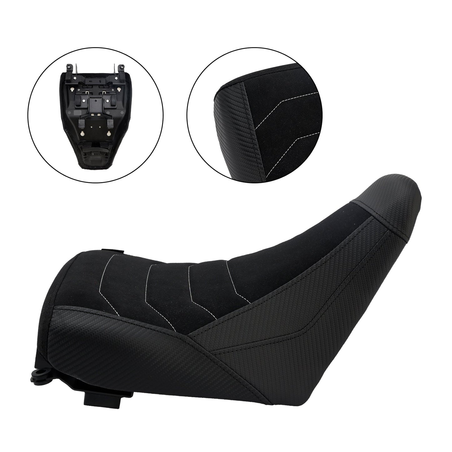 Sella passeggero anteriore per Suzuki V-Strom Dl1050 2023-2025, rossa e gialla