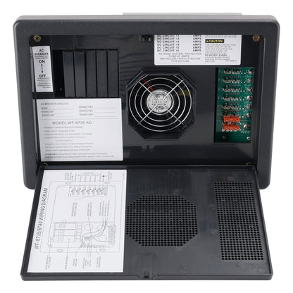 WF-8735-AD Caricabatterie convertitore RV 30 Amp Power Center Supporto rilevamento automatico RV
