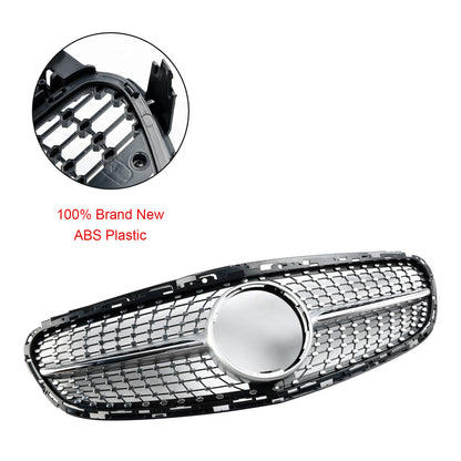 Per Mercedes Classe E W212 2013-2016 Facelift Diamond Griglia per paraurti anteriore
