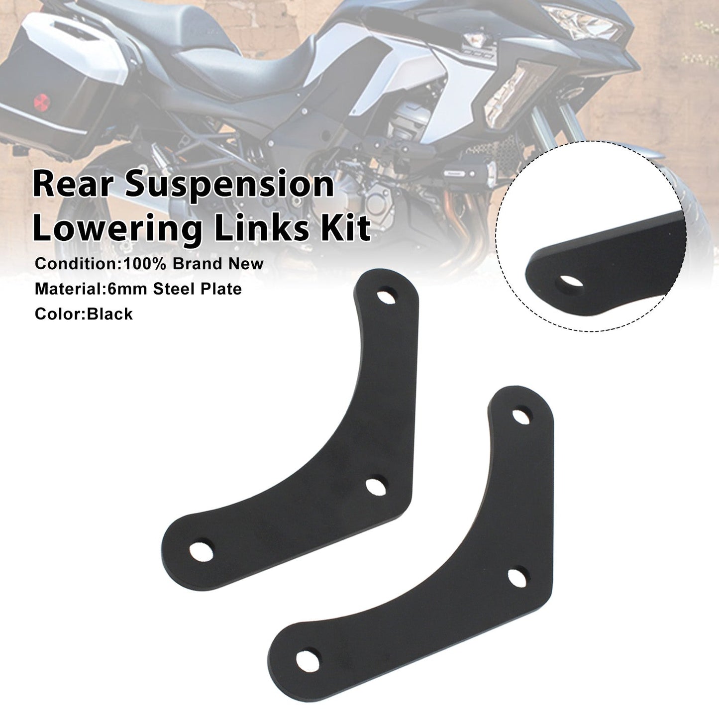 Kit di collegamento per abbassamento sospensioni anteriori RKawasaki Versys 1000 SE 2019-2023