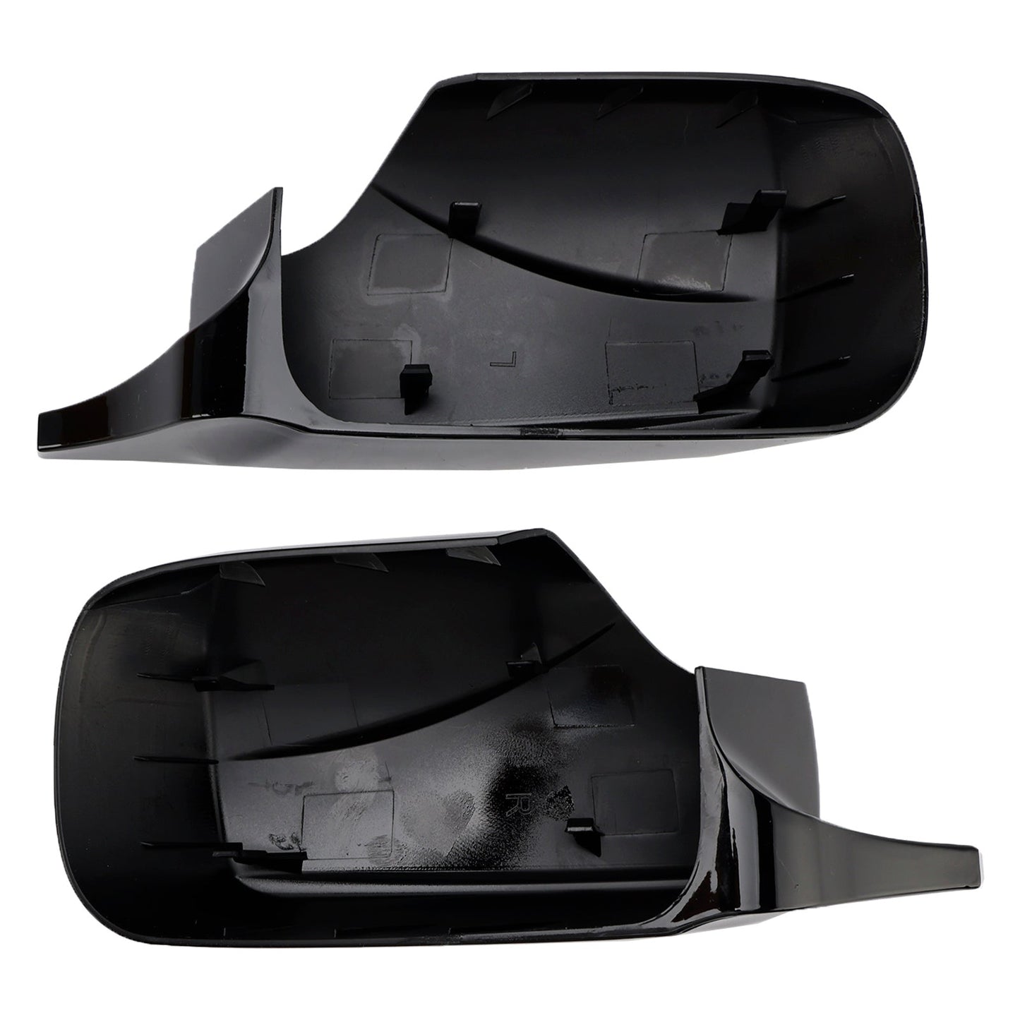 2 pezzi Copri specchietti laterali per auto stile M per BMW E46 Berlina E39 4DR 1998-2005