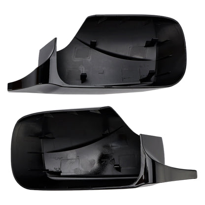 2 pezzi Copri specchietti laterali per auto stile M per BMW E46 Berlina E39 4DR 1998-2005
