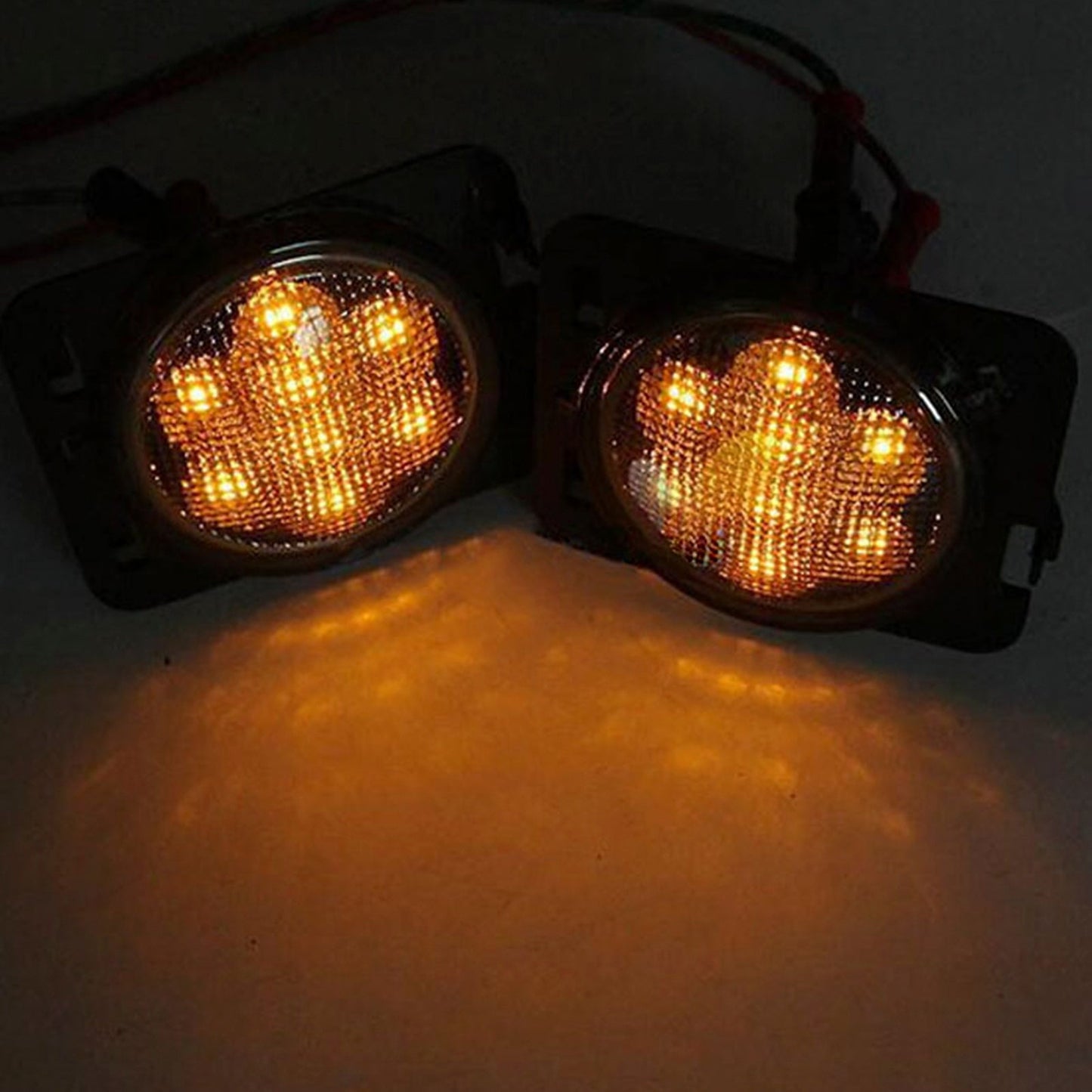 2007-2015 Wrangler JK 2x indicatori di direzione a LED per parafango anteriore
