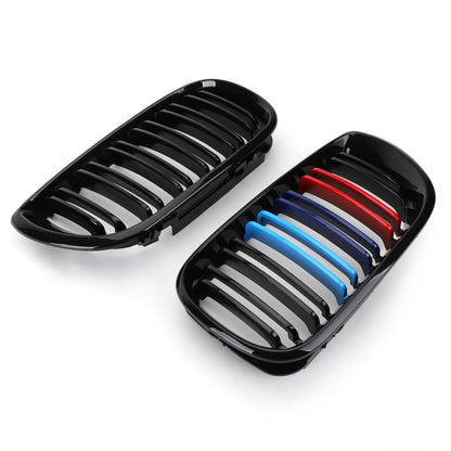 Griglia anteriore a doppio rene M-Color per BMW E46 Serie 3 2002-2005, 4 porte