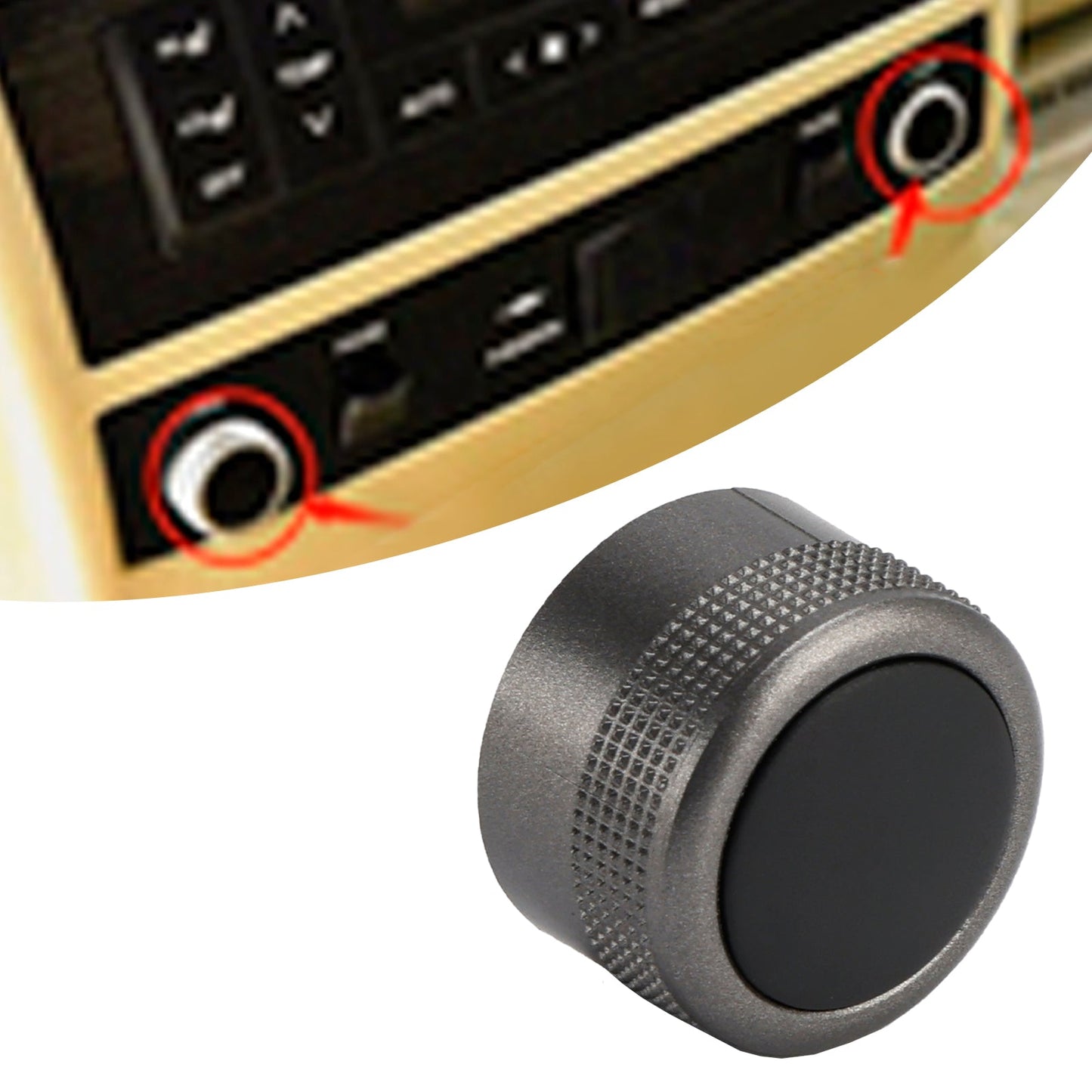 86419-60011 Copertura per la manopola di controllo del volume posteriore per Toyota Land Cruiser LC200 2010-18