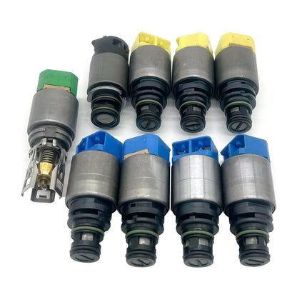9 pezzi 8HP50 Solenoide cambio automatico a 8 velocità per BMW Dodge Jeep Alfa Romeo