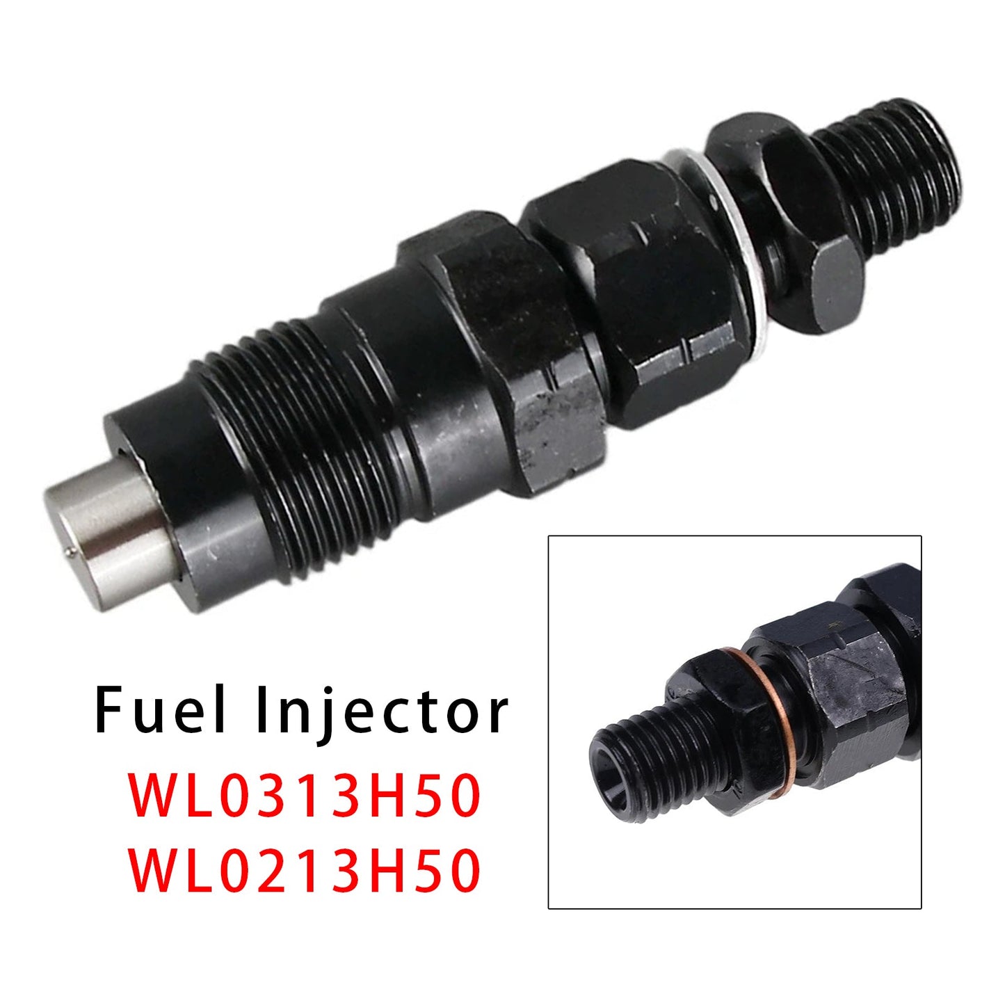 1 iniettore di carburante per Mazda BT50 2.5 Serie B Ford Courier 2.5L WL0213H50