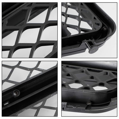 Griglia per paraurti anteriore nera adatta per classe C Benz W204 C300 C350 2008-2014