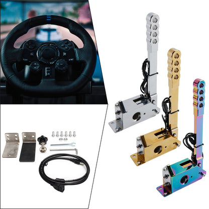 Per giochi di corse G25/G27/G29/T300/T500 Per Assetto PC 14Bit SIM USB Handbrake