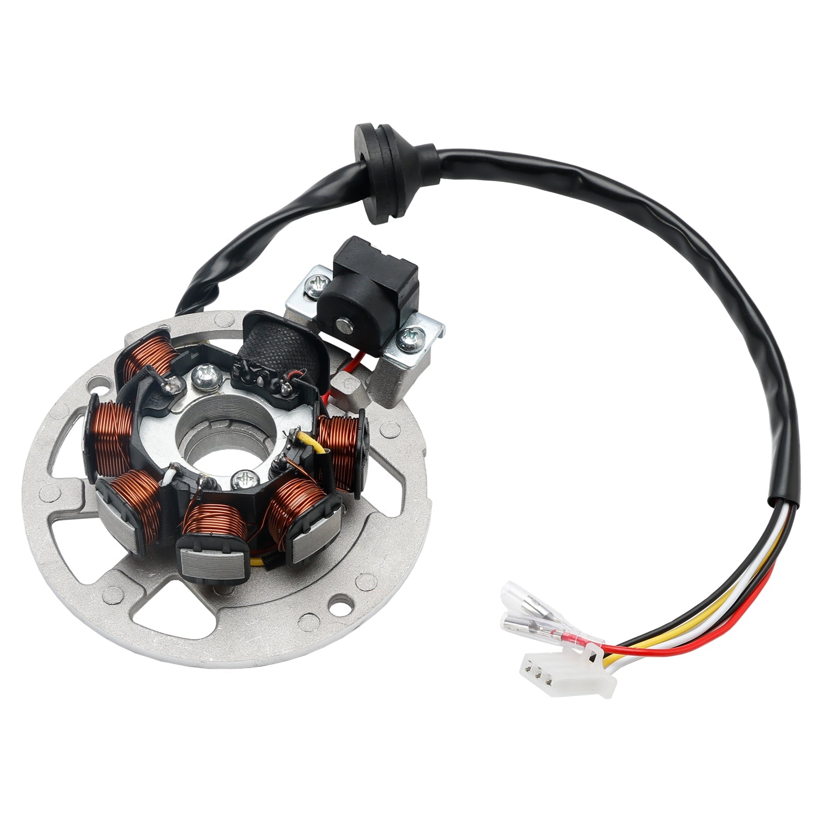 WOOSTAR Statore Magneto 18 Bobine 5 Fili Per Honda FourTrax 350 Rancher 350 ES TRX350 - Sostituzione OEM 31120-HN5-M01 31120-HN5-671