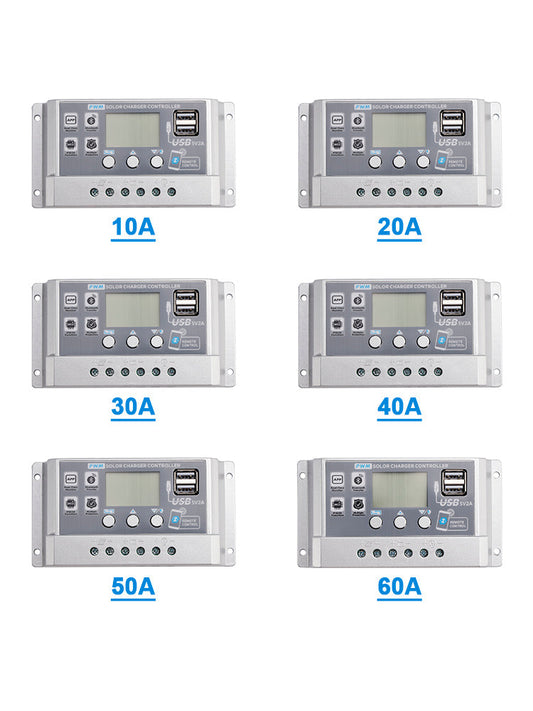 Regolatore solare PWM 10A-60A APP mobile Regolatore solare di controllo intelligente
