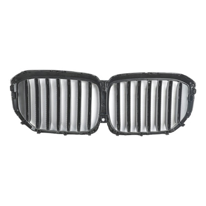 Griglia paraurti anteriore nera adatta per BMW G05 LCI X5 2024+ linea singola con LED