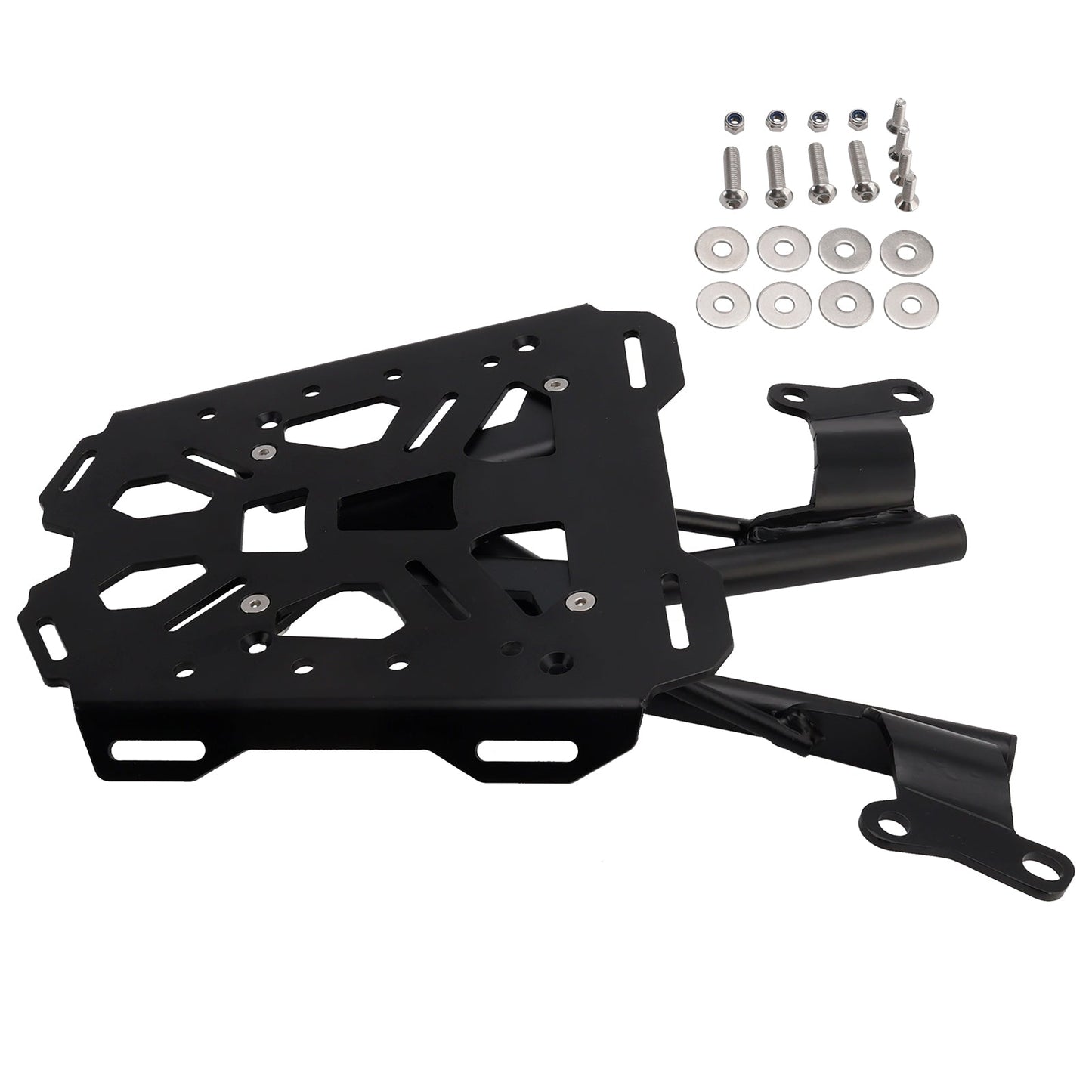 PORTAPACCHI POSTERIORE NERO PER HONDA CB500F CB 400 500 X 2013-2023
