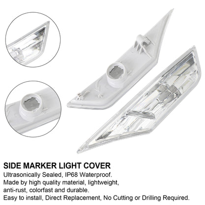 Side Marker Lamp Turn Signal Light Housing per Honda Civic 2016-2021 Clear