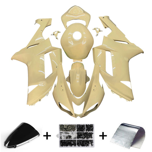 Kit carenatura iniezione in plastica ABS adatto per Kawasaki ZX6R 636 2007-2008