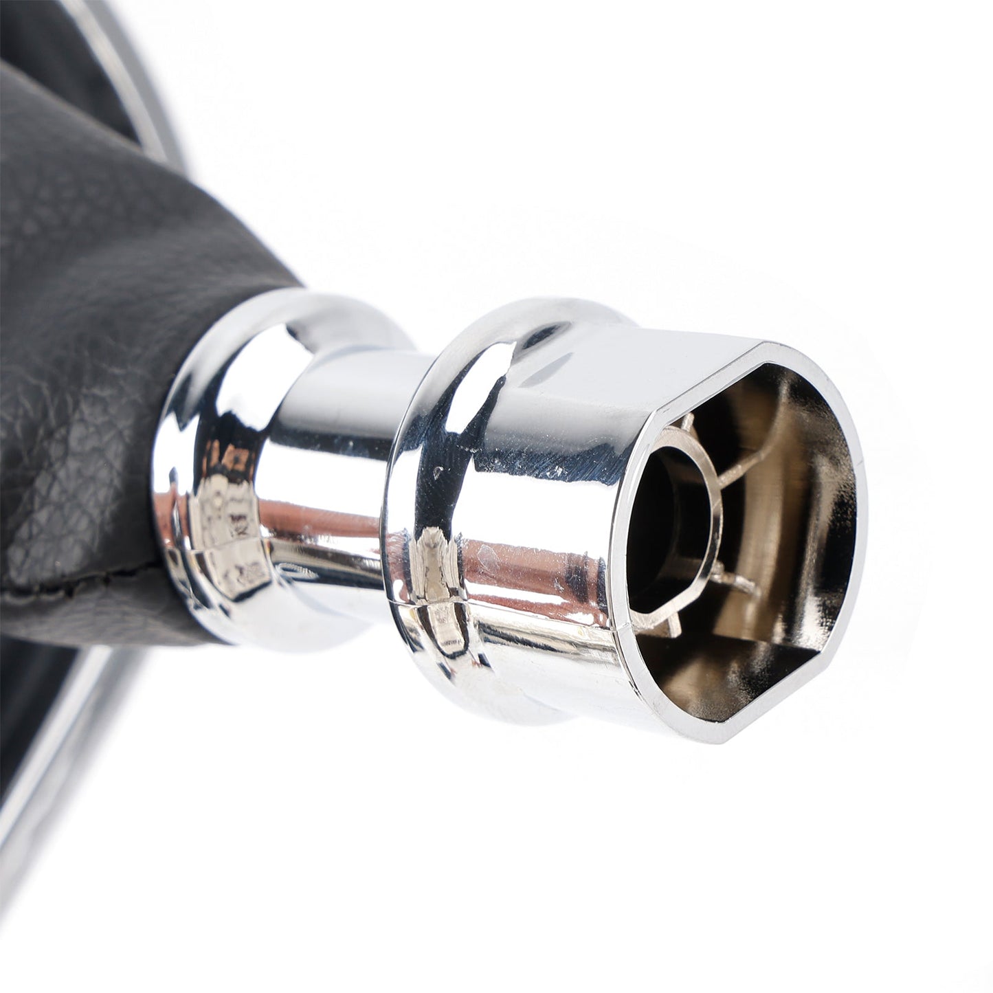 Cuffia leva cambio manuale Ford Mustang 2015-2017 con finitura cromata Sync GR3Z-7277-AA