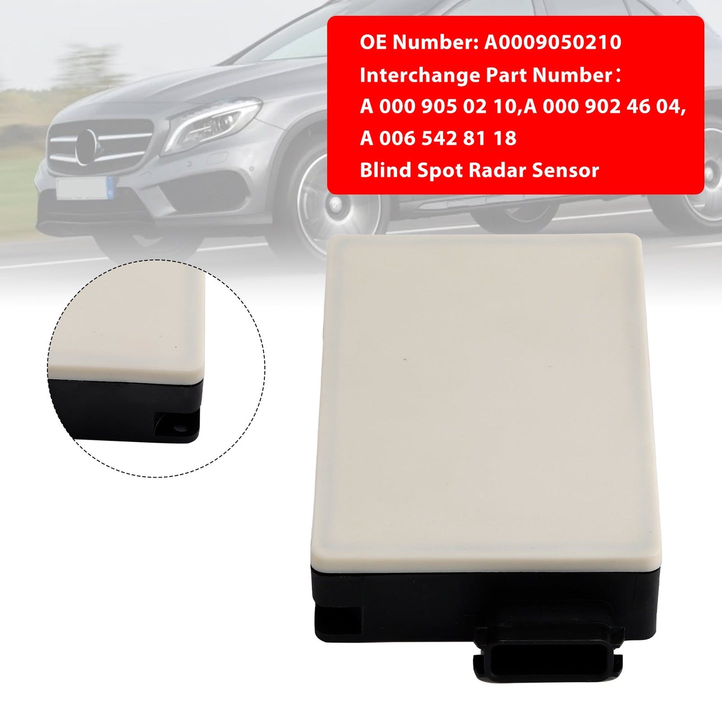Sensore radar per angolo cieco Mercedes-Benz GLA 250 2016-2019 A0009050210