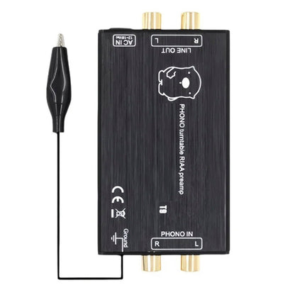 Preamplificatore Phono T11 Preamplificatore Phono MM Preamplificatore Giradischi Preamplificatore Fonografo Stereo