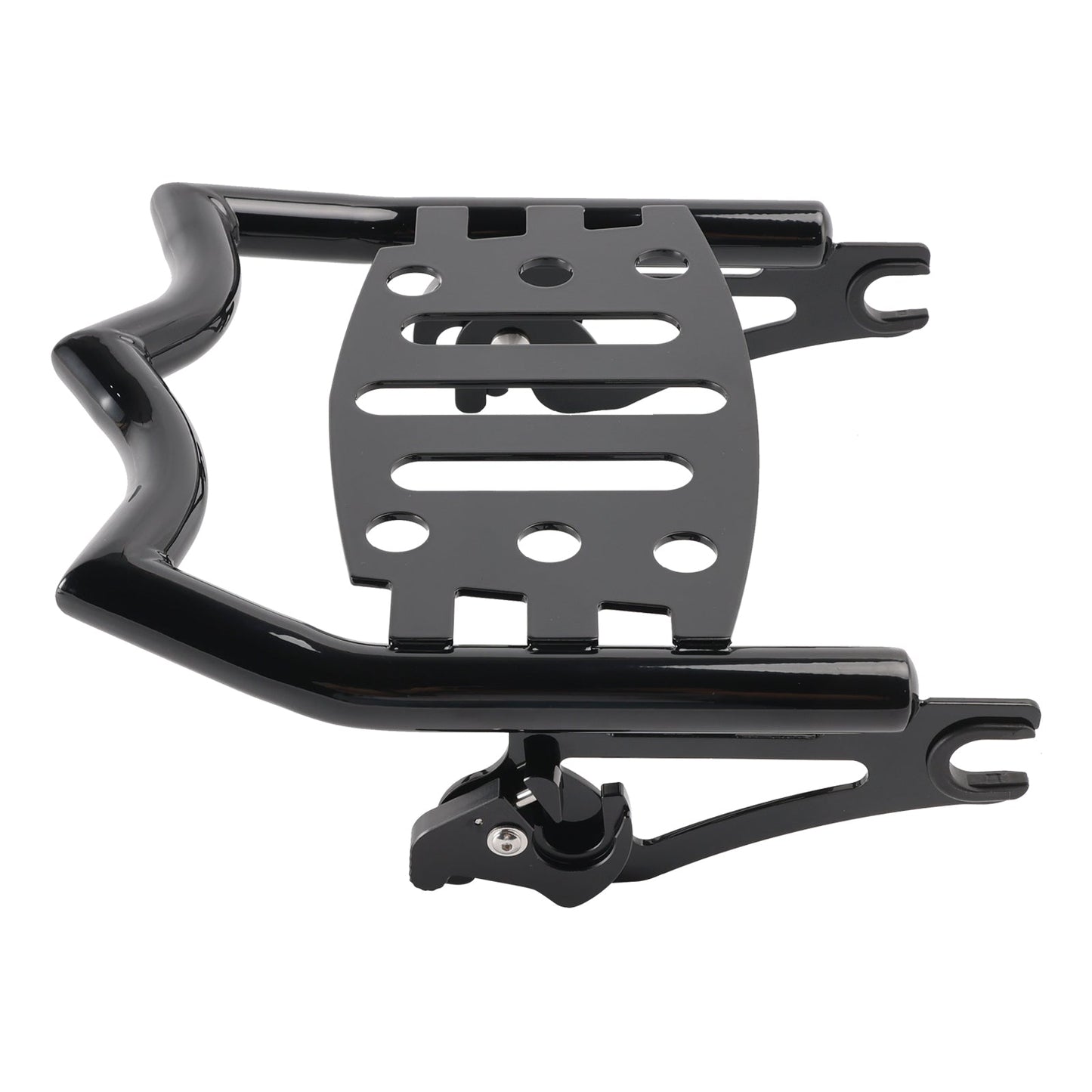 Portapacchi rimovibile Electra Glide Ultra Classic Low FLHTCUL 2015-2016, nero lucido