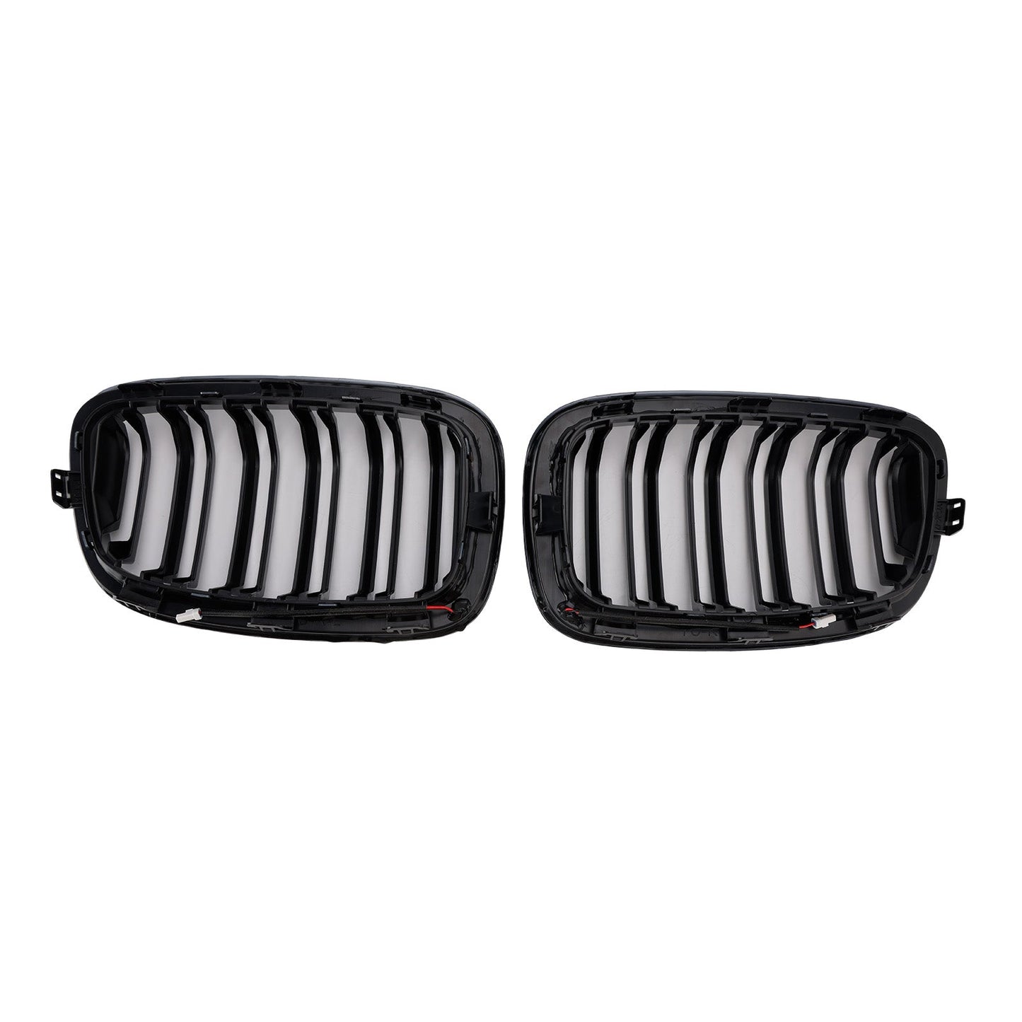 Griglia anteriore a doppio rene per paraurti BMW Serie 1 F20 F21 2012-2014 (2 pezzi) 551137239021