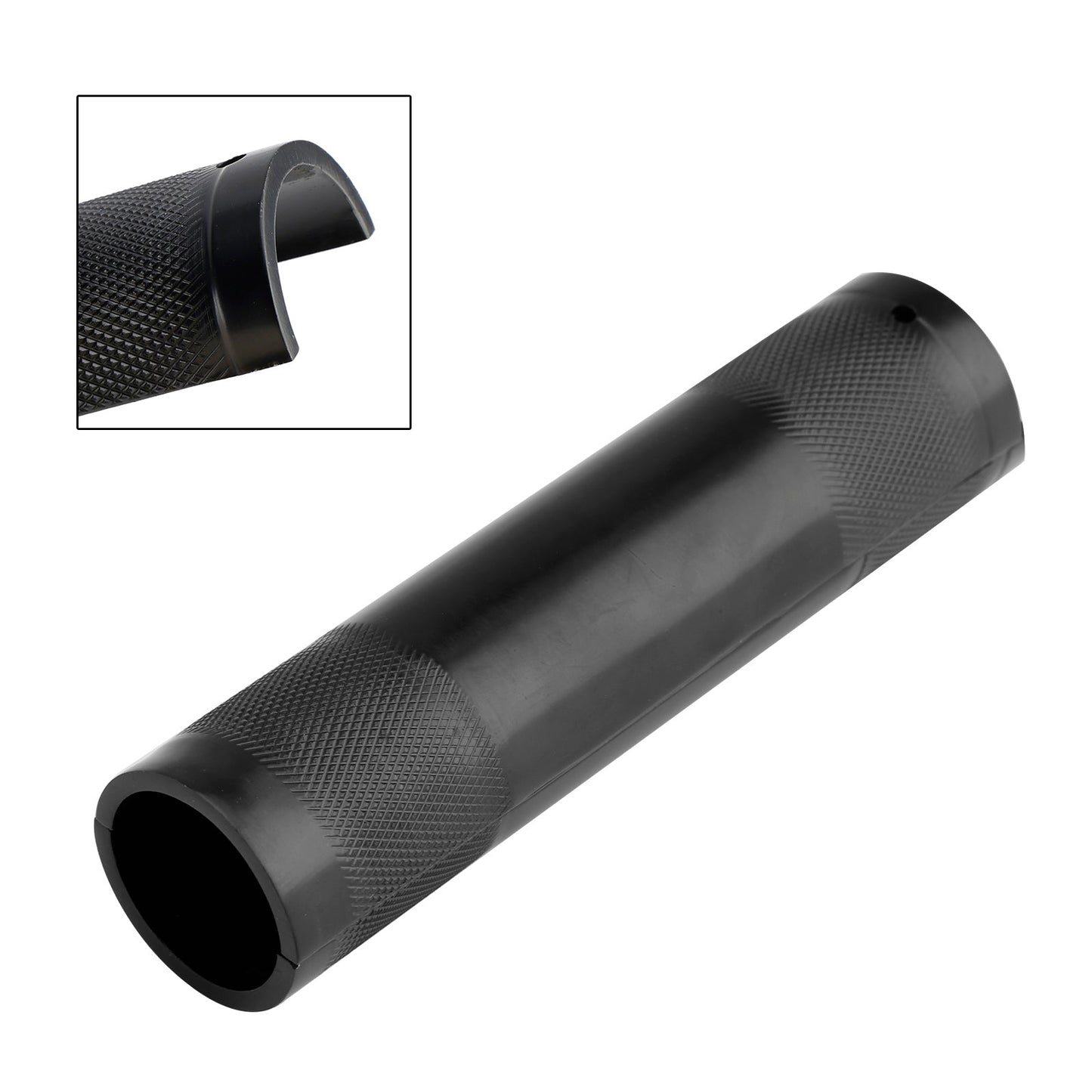 Adattatore manubrio rialzato da 1-1,25"" di diametro nero per Dyna Road Glide Road King