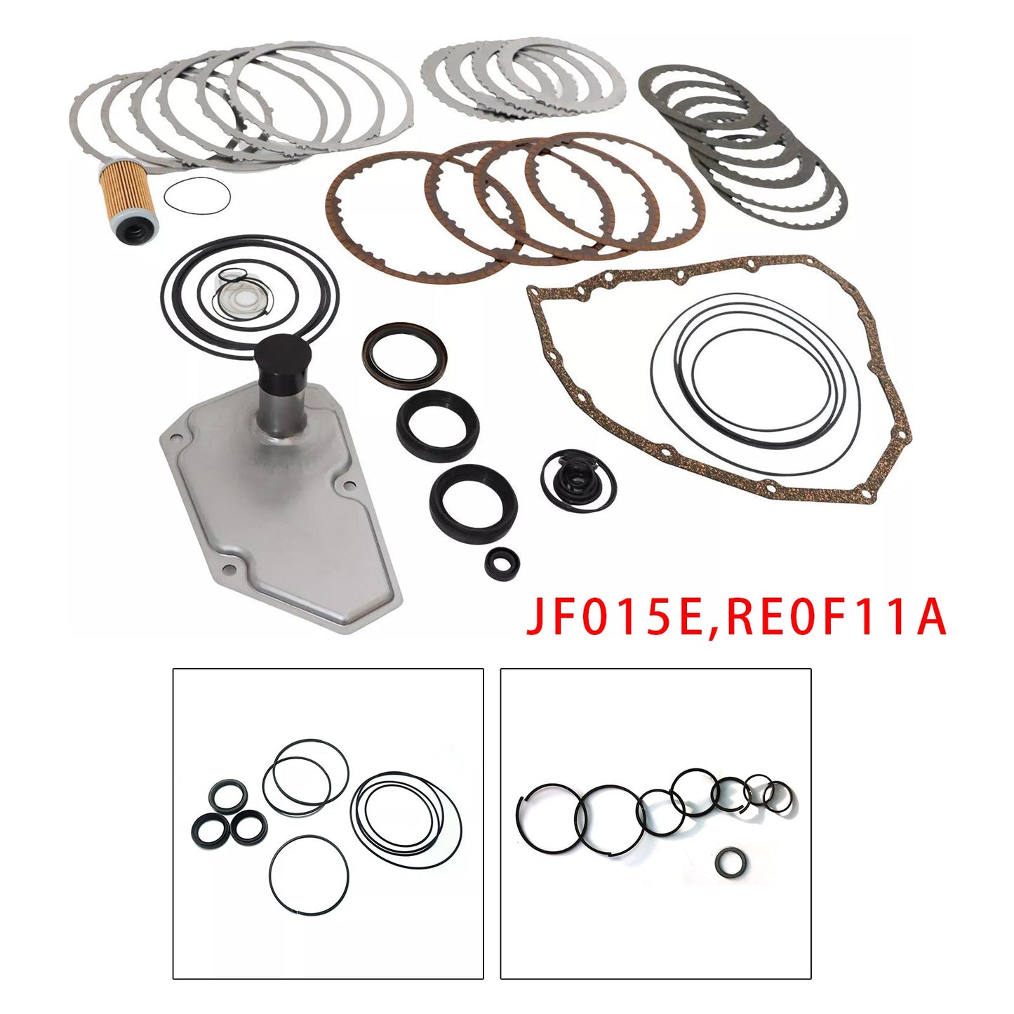 Kit di ricostruzione del filtro e della frizione del cambio principale per NISSAN JF015E RE0F11A 2.0