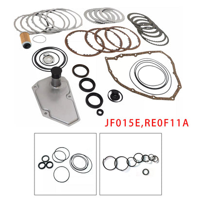 Kit di ricostruzione del filtro e della frizione del cambio principale per NISSAN JF015E RE0F11A 2.0