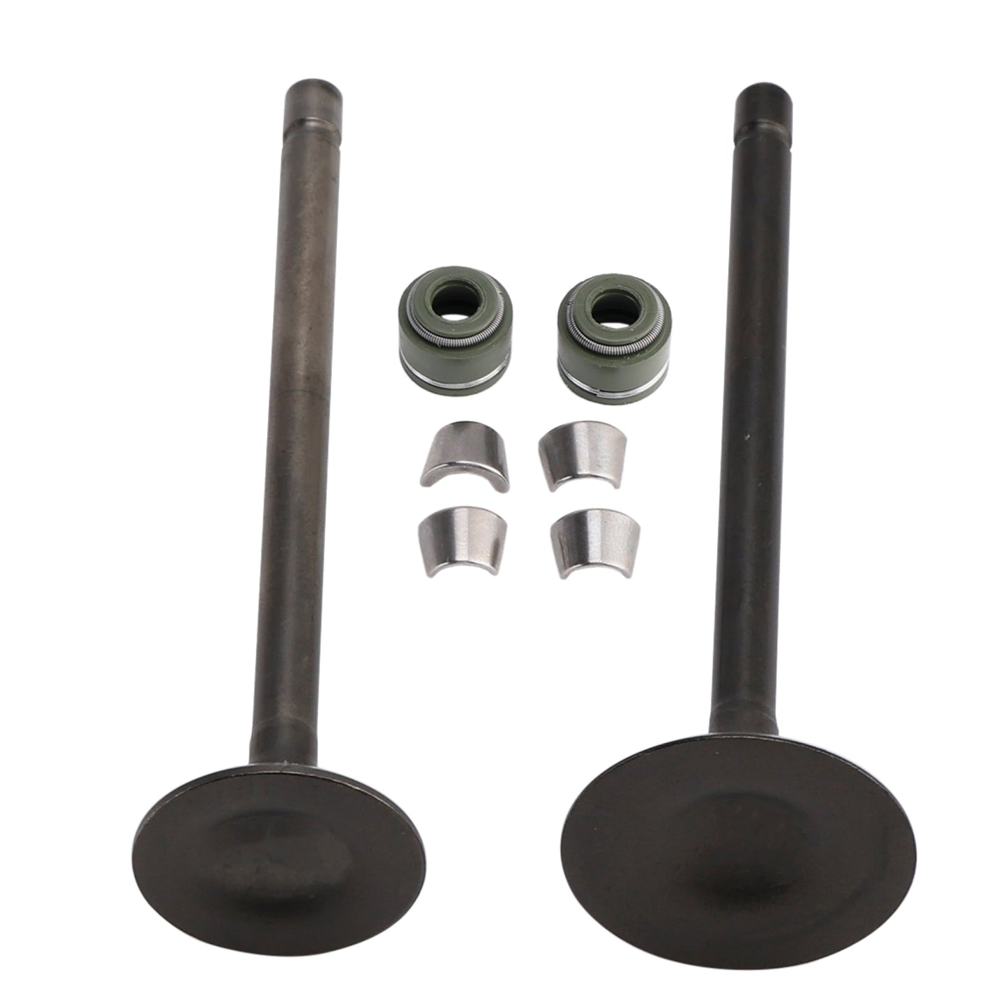 Kit valvole di aspirazione e scarico per Honda CB125S CB125J 76-79, CG125 80-81, XL125 76-78