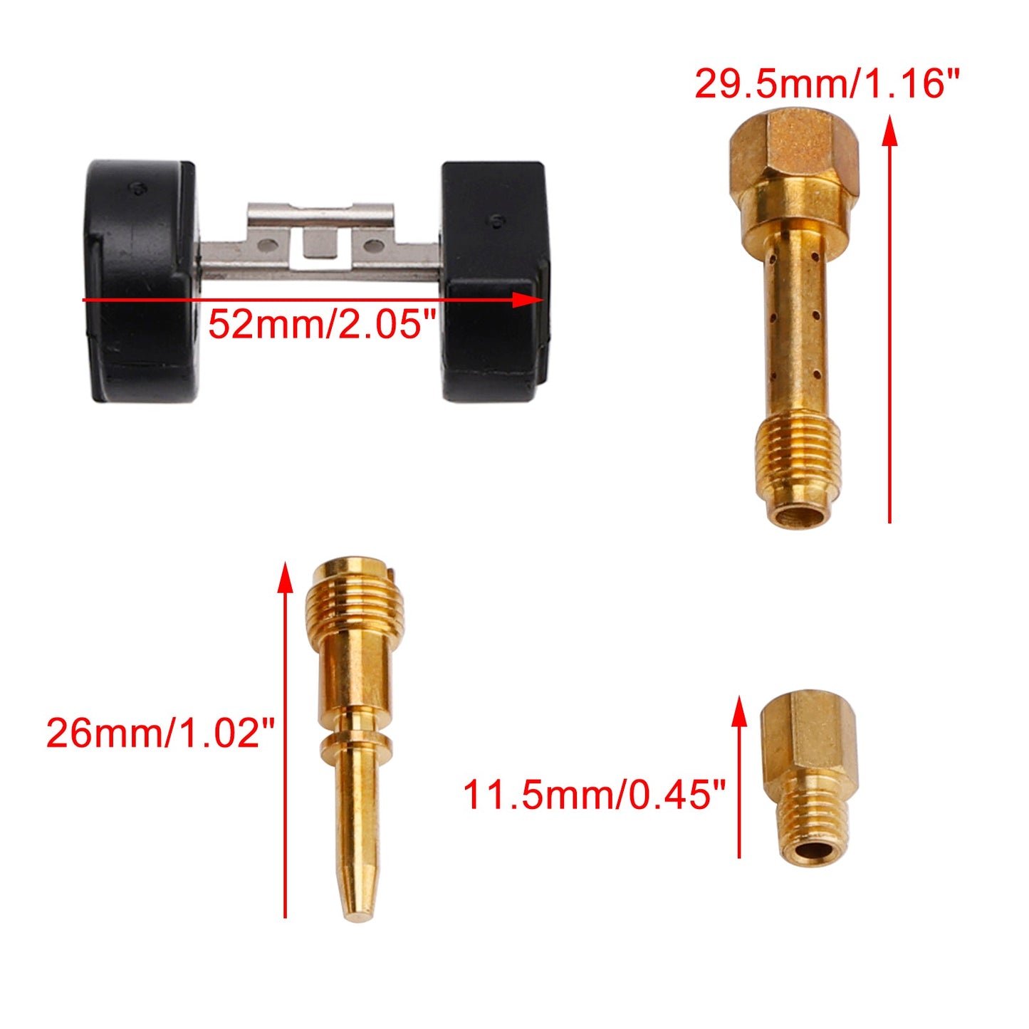 Kit di riparazione e revisione del carburatore per Yamaha DT125