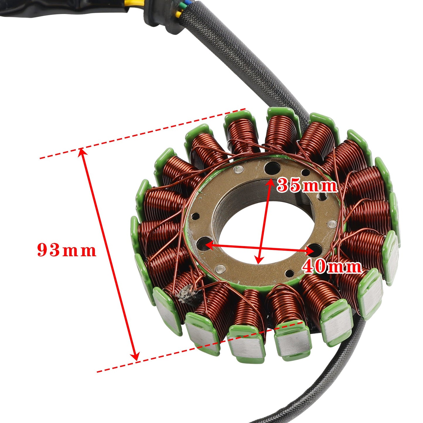 STATORE ALTERNATORE AD ALTA POTENZA PER SUZUKI DR-Z 400 DRZ 400 ES SM 2000-2024