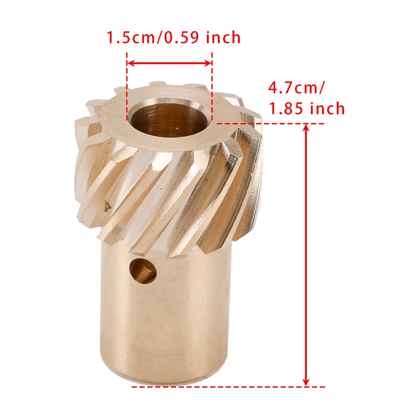 Confezione da 2 ingranaggi del distributore con diametro albero ""410 0.500"" per Chevy con distributore MSD