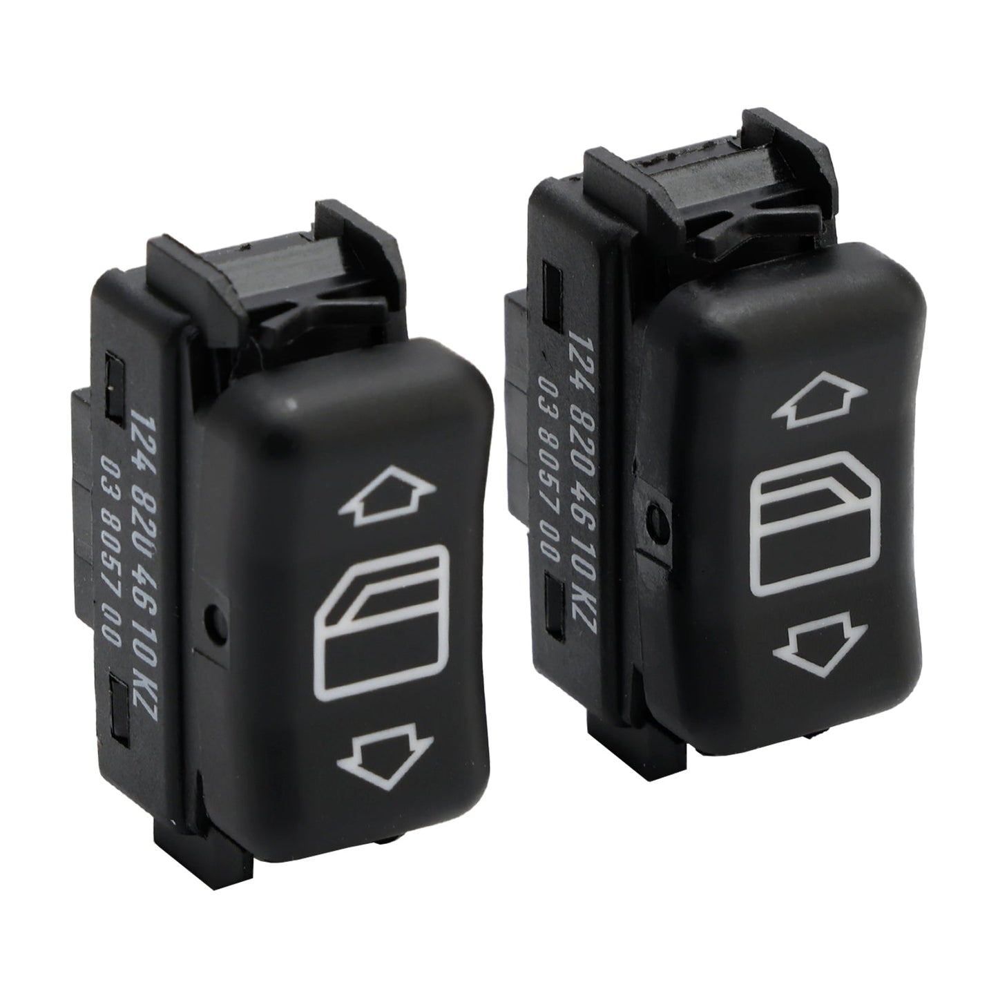 2X Console Interruttore Alzacristalli Pulsante Anteriore per Mercedes Benz W124 S126 W190