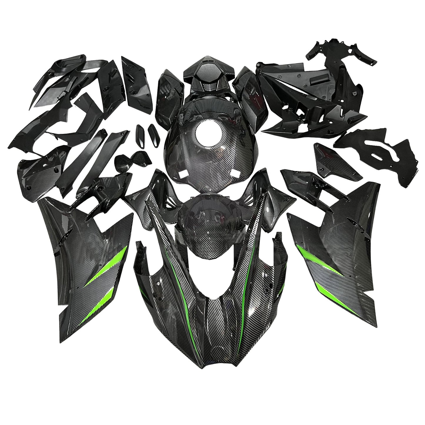 Kit carenatura iniezione ABS adatto per Kawasaki Ninja H2 2015-2022