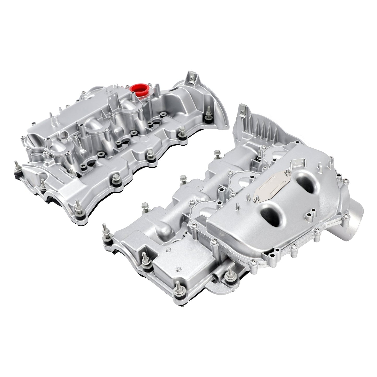 Land Rover Discovery Range Rover 3.0 V6 306DT Coppia di coperchi valvole in alluminio C2Z19940