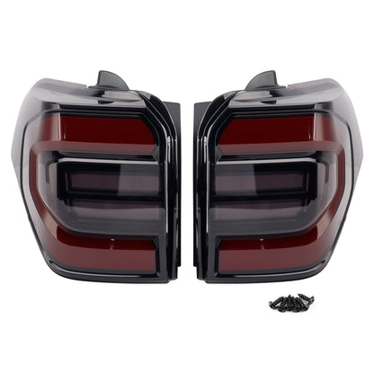 2 luci posteriori a LED per Toyota 4Runner 2010-2024, fanale posteriore sequenziale con animazione