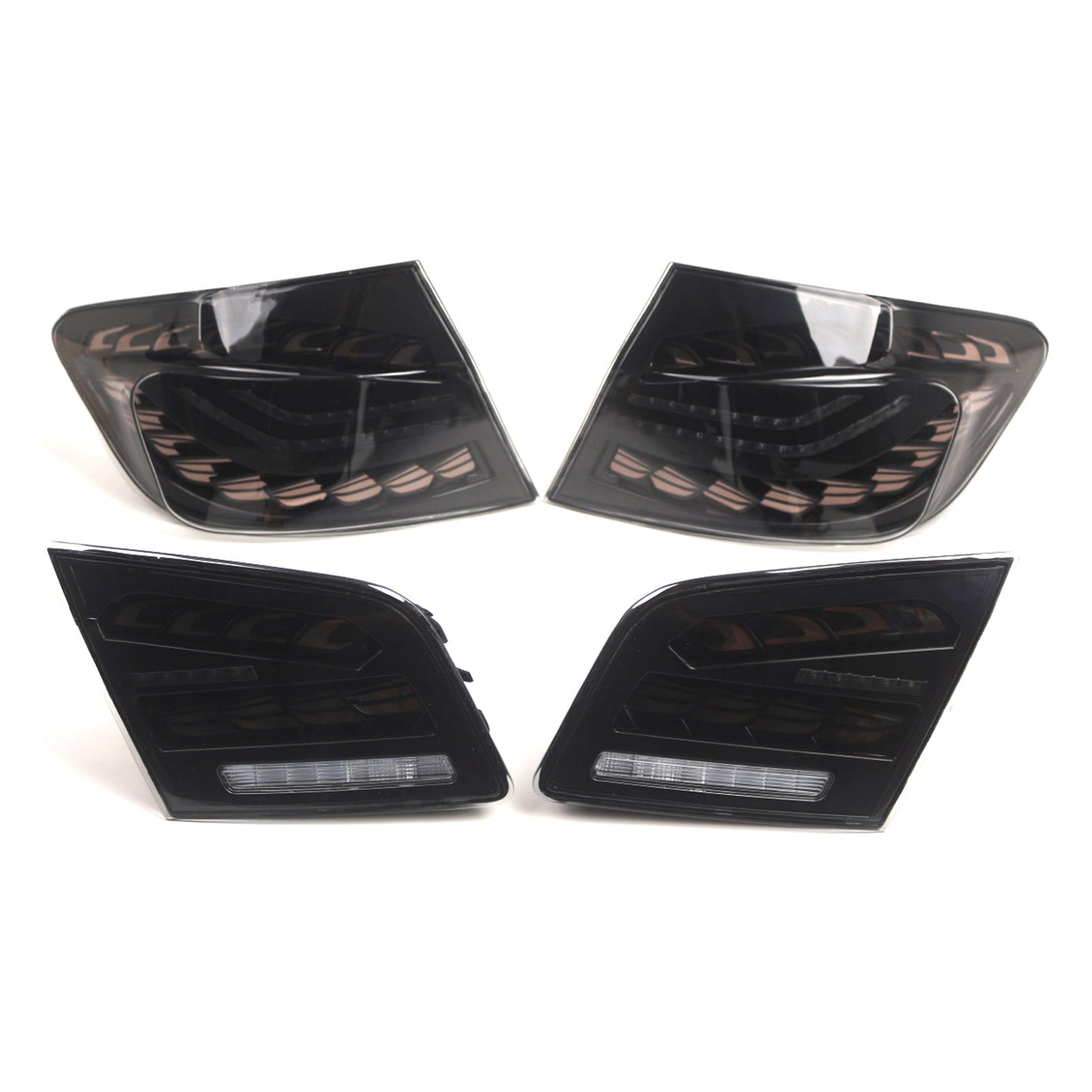 Gruppo ottico posteriore a LED fumé BMW Serie 5 5F10 F18 M5 L&amp;R 2010-2016