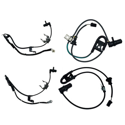 4 sensori di velocità ruota ABS anteriori, posteriori, sinistri e destri per Toyota Highlander 2004-2007