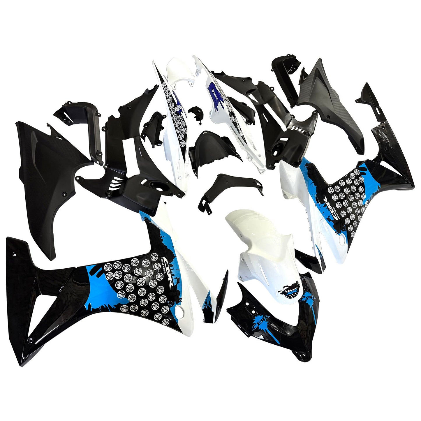 Kit di carene in plastica ABS stampate a iniezione per Honda CBR500R 2013-2015