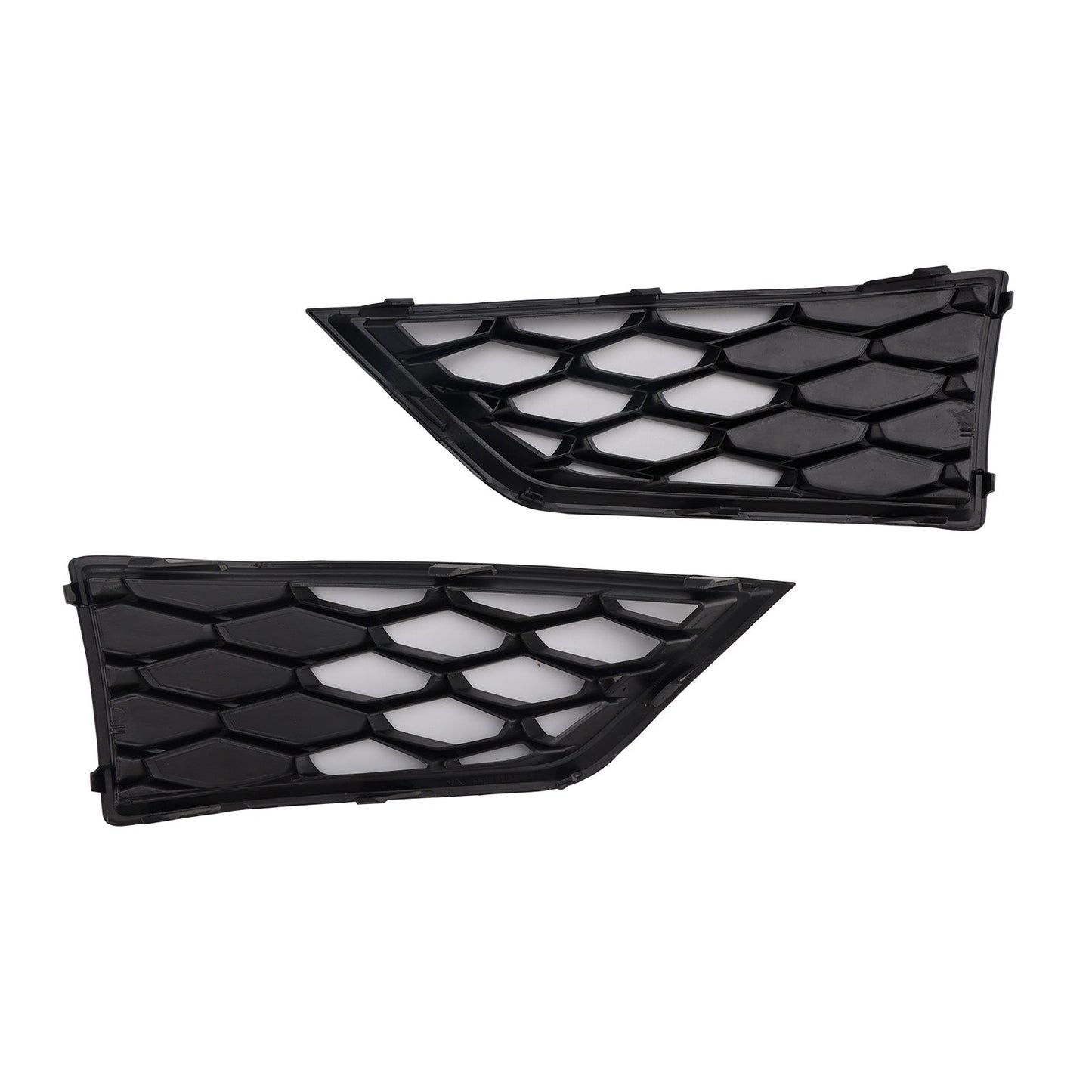 Griglia fendinebbia anteriore a nido d'ape nera per Seat Leon Cupra 5F 2012-2017