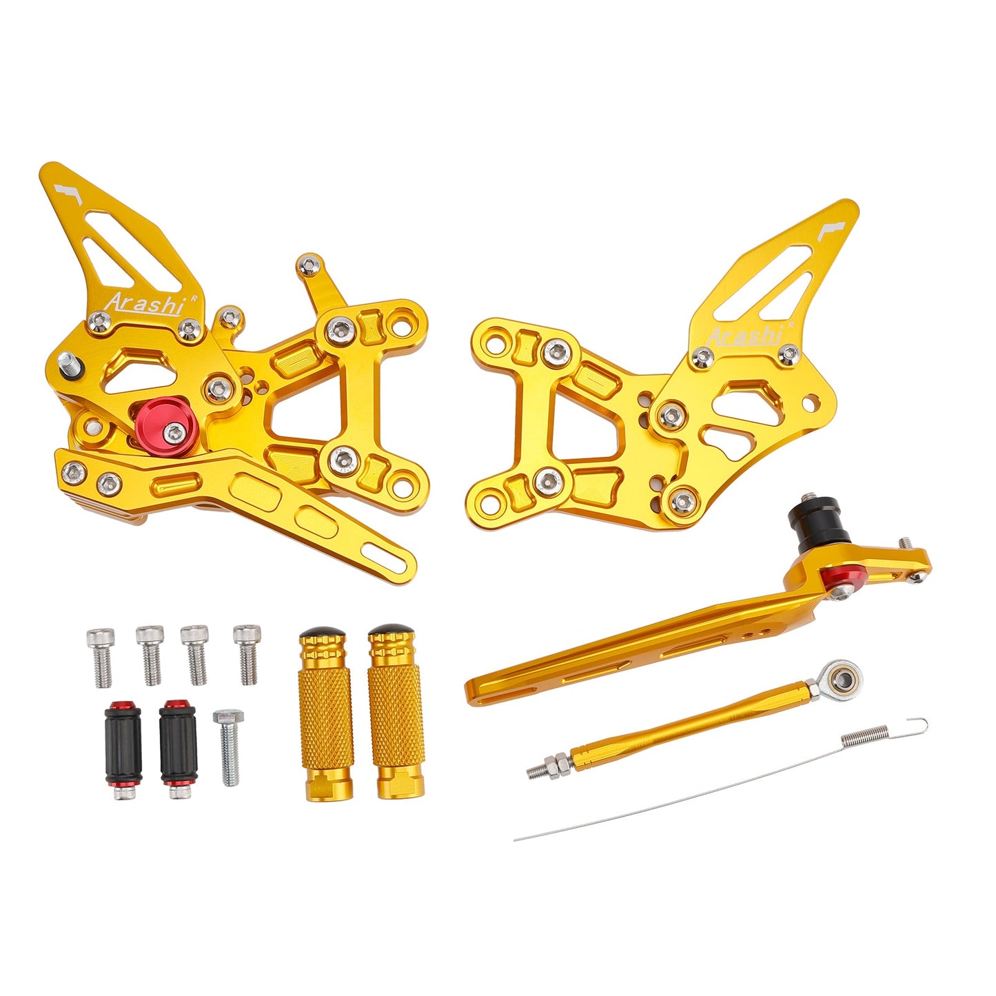 Pedane arretrate regolabili SP Racing per Honda CBR1000RR-R 2021-2025