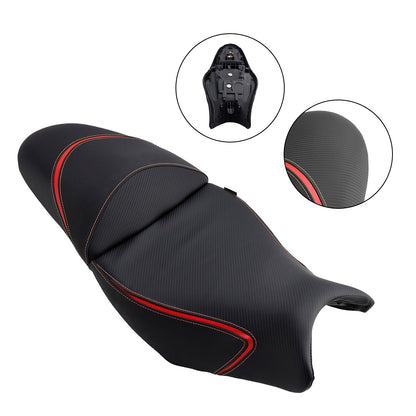 Cuscino anteriore posteriore per sedile passeggero Kawasaki Versys650 2022-2024 rosso