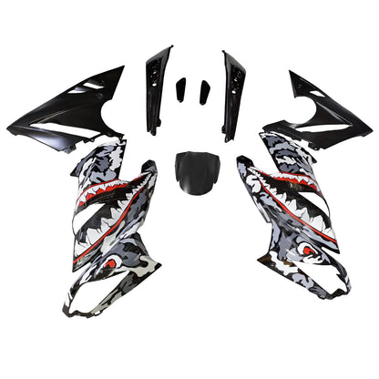 Kit carenatura iniezione in plastica per Kawasaki Ninja650 ER-6F EX650 2009-2011